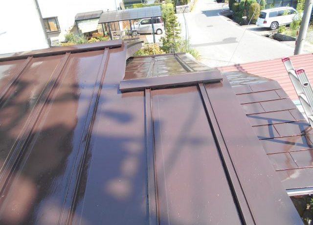 安曇野市豊科にて屋根塗装いたしました！