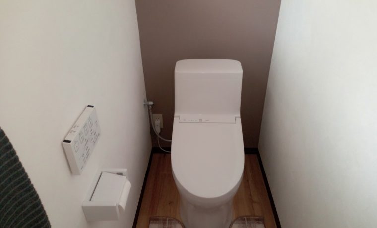 松本市Ｎ邸にてトイレ改修工事完了しました‼