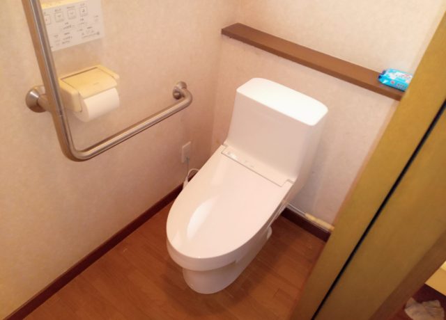 松本市寿北Ｙ邸にてトイレ交換工事が完了しました‼