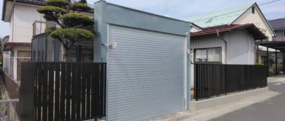松本市里山辺Ｕ邸にて外塀解体・フェンス設置工事が完了しました!!