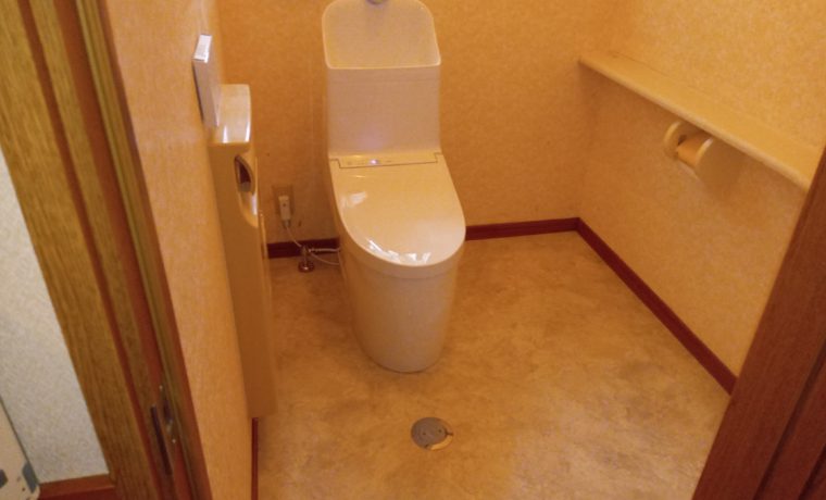 安曇野市豊科南穂高Ｉ邸にてトイレ取替工事が完了しました!!