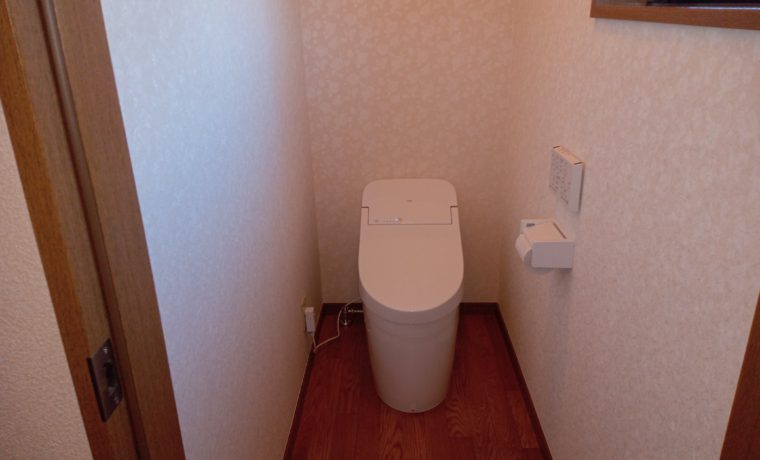 安曇野市三郷Ｋ邸にてトイレ取替工事が完了しました!!